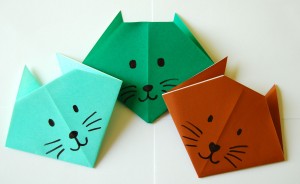 origami cat group