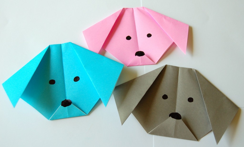 Make An Origami Dog 